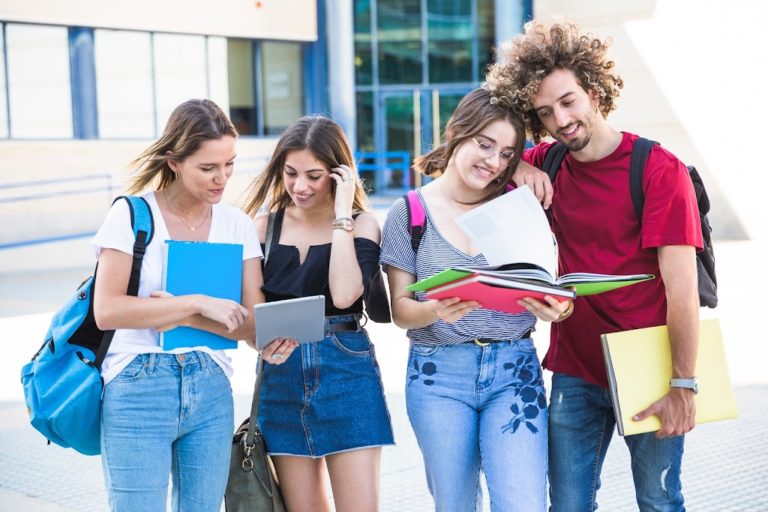 man-women-studying-university-campus