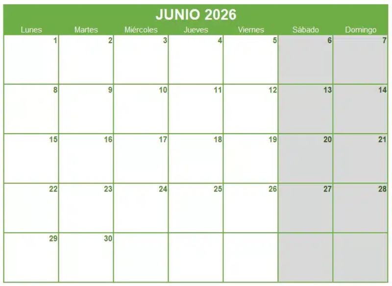 fechas